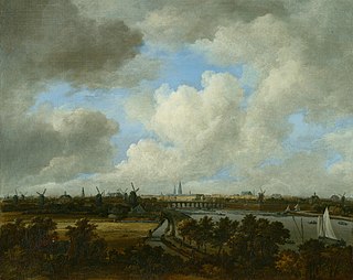 <i>View on the Amstel from Amsteldijk</i>