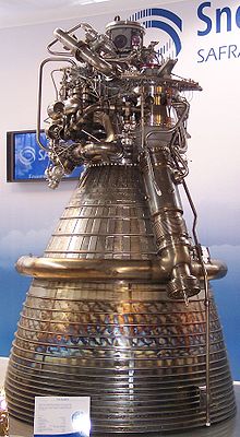 Vulcain-II-Raketentriebwerk einer Ariane 5