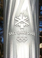 Salt Lake 2002 torch cu