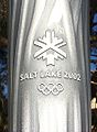הלפיד של אולימפיאדת משחקי החורף בסולט לייק 2002