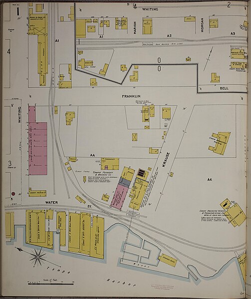 File:Sanborn Fire Insurance Map from Tampa, Hillsborough County, Florida, 1903, Plate 0001.jpg