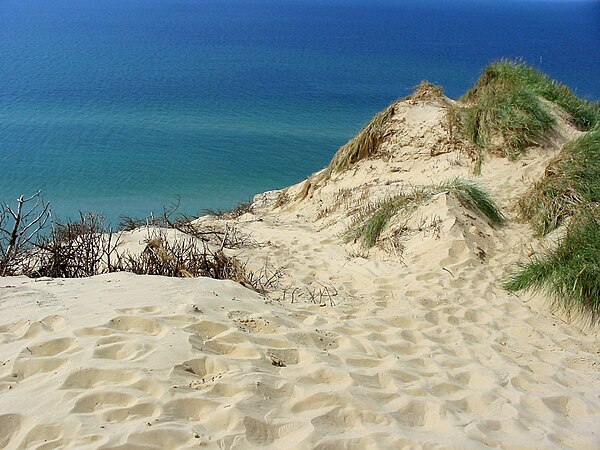 Dunes on Jutland's northwest coast.