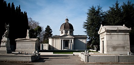 Mausoleums at Mission Cemetery