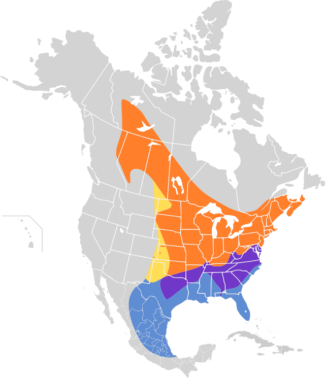 Mapa występowania