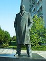 Deutsch: Leninstatue in Mueßer Holz English: Statue of Lenin in Mueßer Holz