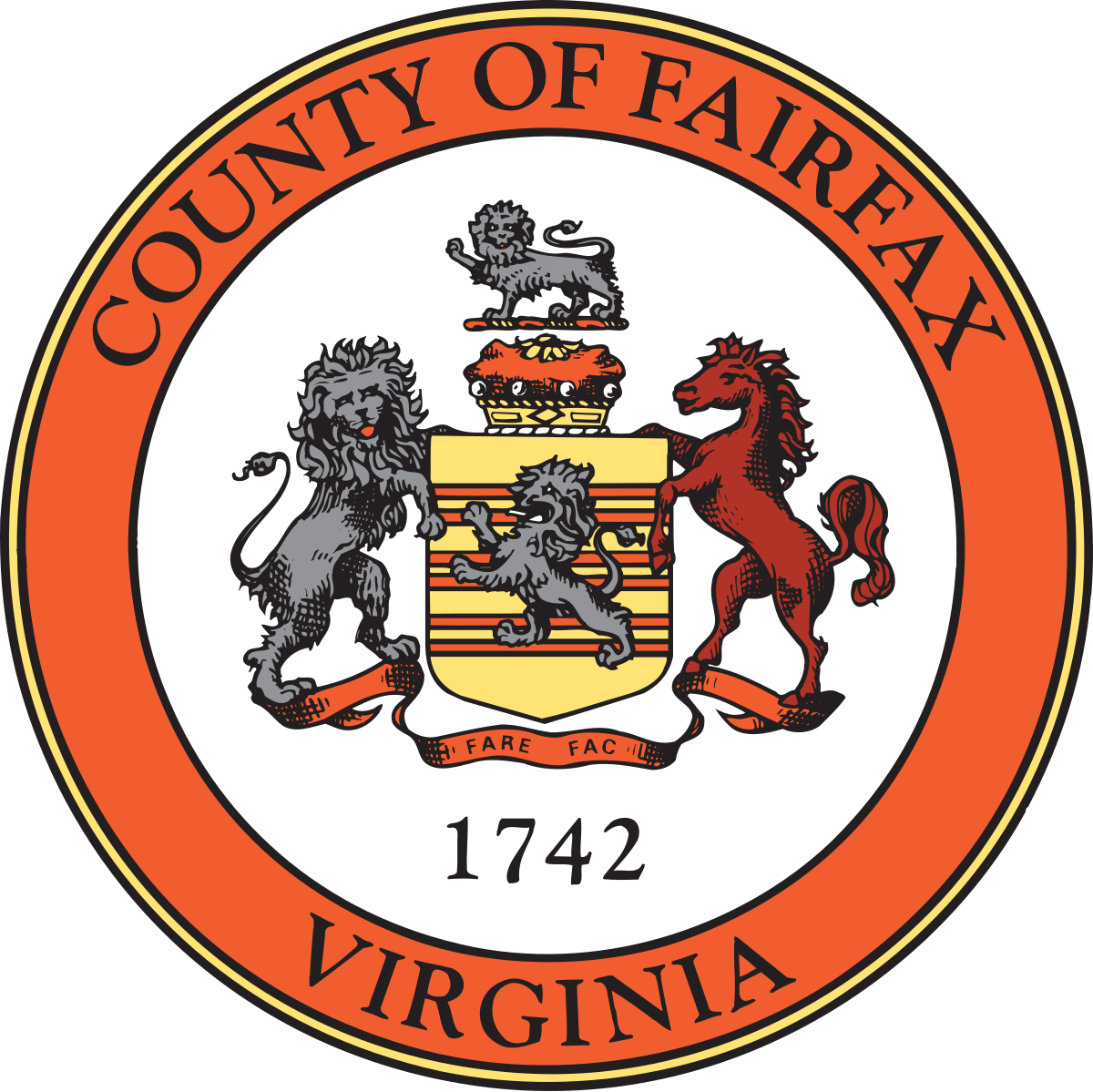 fairfax county va logo clipart