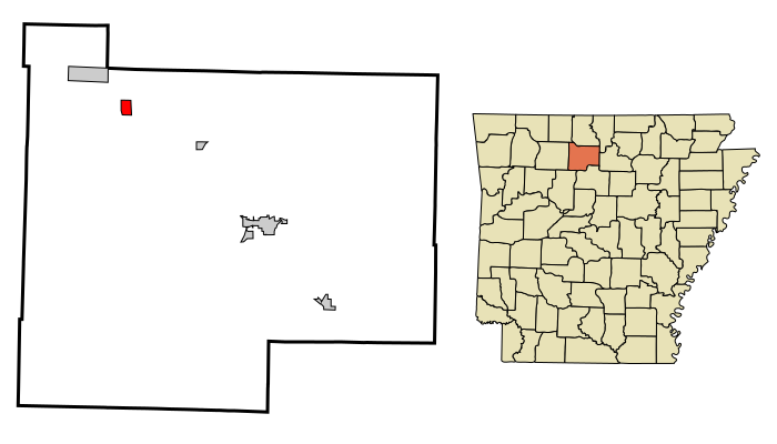 File:Searcy County Arkansas Incorporated and Unincorporated areas St. Joe Highlighted.svg