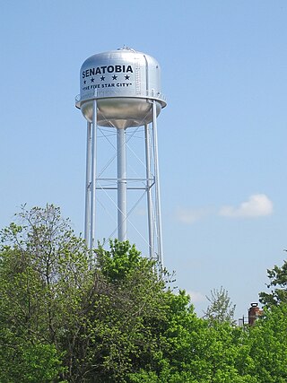 <span class="mw-page-title-main">Senatobia, Mississippi</span> City in Mississippi, United States