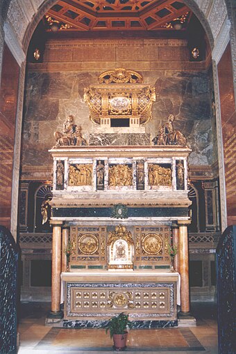 Saint John of the Cross' shrine and reliquary, Convent of Carmelite Friars, Segovia