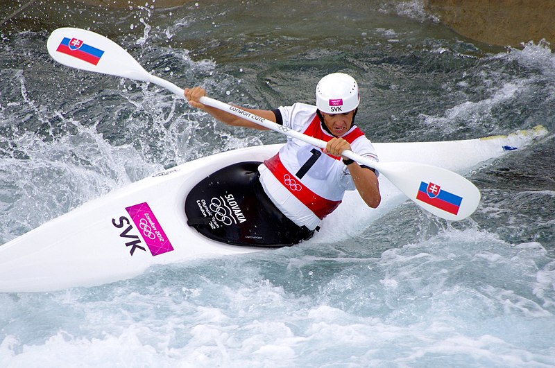 File:Slalom canoeing 2012 Olympics W K1 SVK Jana Dukátová.jpg