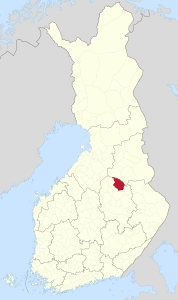 Sonkajärvi – Localizzazione
