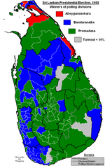 Vignette pour Élection présidentielle srilankaise de 1988