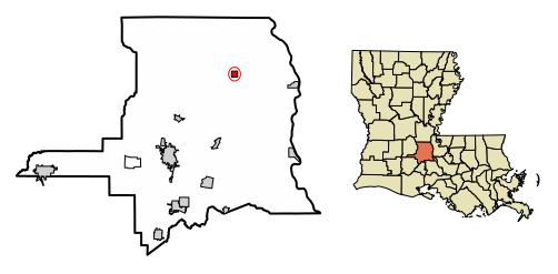 File:St. Landry Parish Louisiana Incorporated and Unincorporated areas Palmetto Highlighted.svg