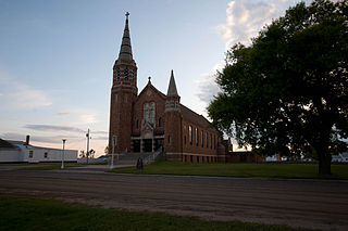 <span class="mw-page-title-main">St. Mary's Church Non-contiguous Historic District</span> Historic church in North Dakota, United States