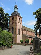 Église abbatiale Saint-Jean-Baptiste.