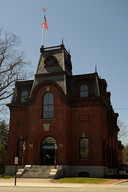 The St. Johnsbury Athenaeum is the only National Historic Landmark in the Northeast Kingdom.