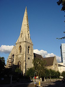 St Mary's Church, Kilburn. St Mary with All Souls, Kilburn - geograph.org.uk - 509643.jpg