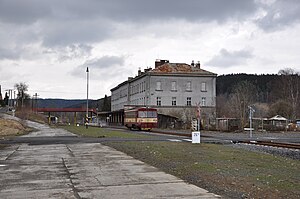 Dolní Poustevna railway station (2010)