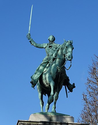 Paul Bartlett's statue of Lafayette in Paris