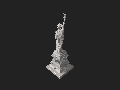 מודל תלת-ממדי של הפסל (לחצו על מנת להגדיל, לסובב)