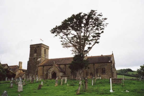 St Mary's Church, Stoke Abbott, where Michell's body was buried