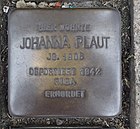 Stolperstein für Johanna Plaut