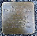 Stolperstein Neu-Ulm Dr. Ludwig Stoss.jpg