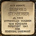 Stolperstein für Siegfried Steinberger (Rothenburg ob der Tauber).jpg