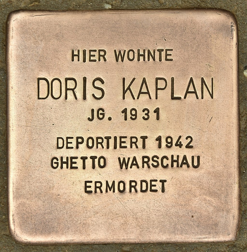 Stolperstein für Doris Kaplan (Guben).jpg