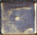 Stolperstein für Ella Halle (Hohe Pforte 22)