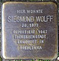 Stolperstein für Siegmund Wolff (Mainzer Straße 78)