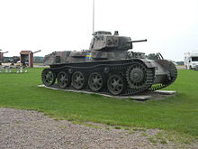 Stridsvagn m/40 at Beredskapsmuseet outside Helsingborg Strv m 40.JPG