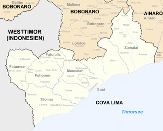 Sucos of Cova Lima (borders between 2003 and 2015) Sucos Cova Lima.png