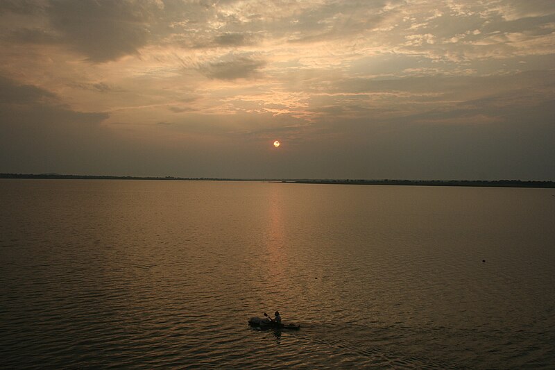 File:Sunset at sagar.jpg