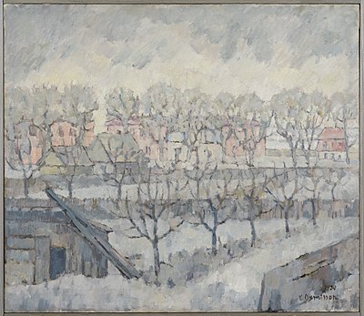 "Tartu maastik". Villem Ormissoni maal 1930. aastast