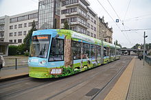 Magdeburger Straßenbahn in Neustadt