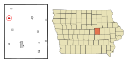 Gladbrook – Mappa