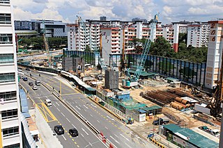 <span class="mw-page-title-main">Cross Island MRT line</span> Future Mass Rapid Transit line in Singapore