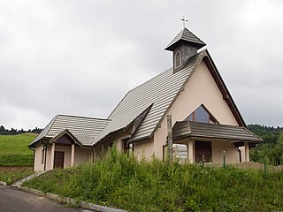 Temeszów Village in Subcarpathian, Poland
