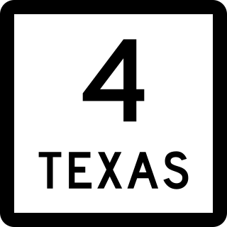 <span class="mw-page-title-main">Texas State Highway 4</span> Highway in Texas