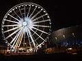 The Echo Wheel of Liverpool and Echo Arena, UK