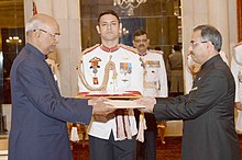 Der designierte Hohe Kommissar Pakistans, Herr Sohail Mahmood, überreichte seine Zeugnisse dem Präsidenten Shri Ram Nath Kovind am 19. September 2017 in Rashtrapati Bhavan in Neu-Delhi