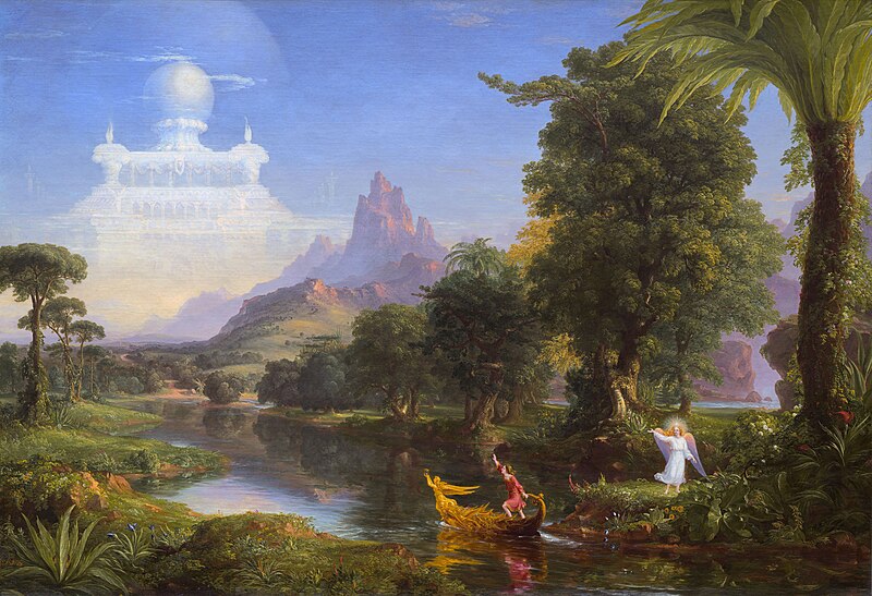 File:Thomas Cole - The Voyage of Life Youth, 1842 (National Gallery of Art)FXD.jpg