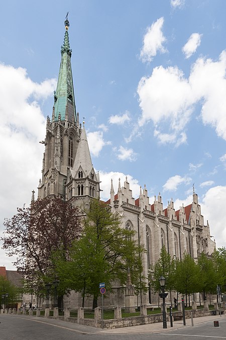 Thueringen Muehlhausen Kirche St Marien bearbeitet