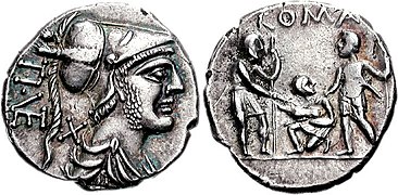 137 BC, Ti. Veturius (Mars/Oath scene).