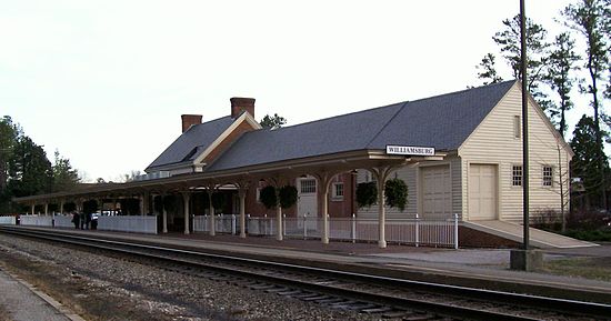 Williamsburg Transportation Center is an intermodal facility located in a restored Chesapeake and Ohio Railway station located within walking distance of Colonial Williamsburg's Historic Area, the College of William and Mary, and the downtown area.