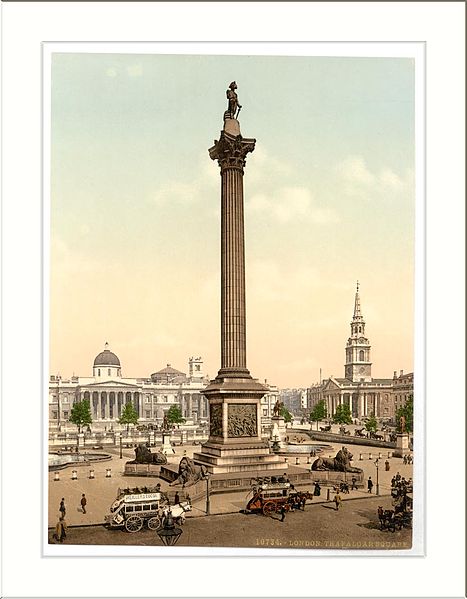 File:Trafalgar Square and National Gallery London England.jpg