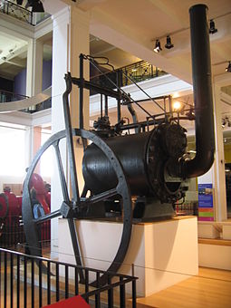 Trevithick's stationary engine of 1806 Trevithick high pressure engine of 1806.jpg