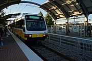 DART Light Rail Green Line train