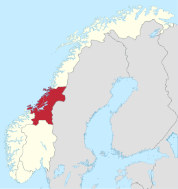 Trøndelag – Localizzazione